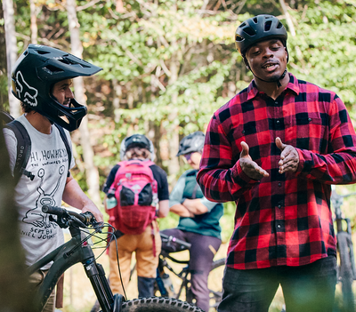 Mountain Biking with Phil.