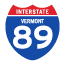 Interstate 89 Road Signage
