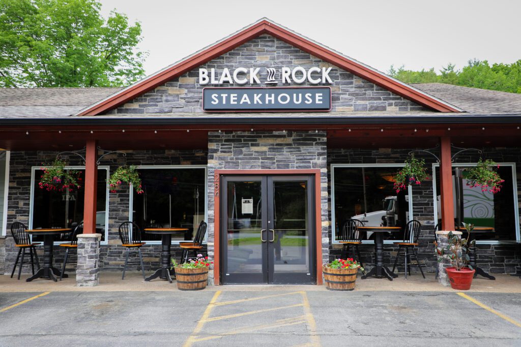 Black Rock Steakhouse exterior.