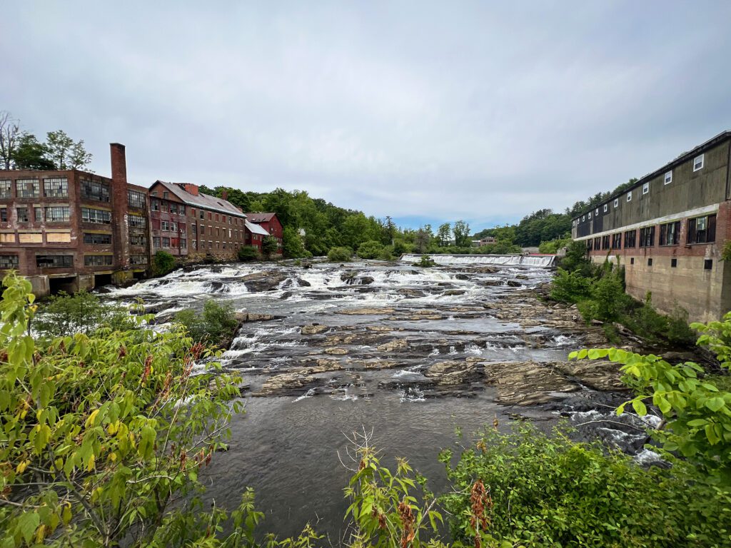 Springfield, Vermont falls.