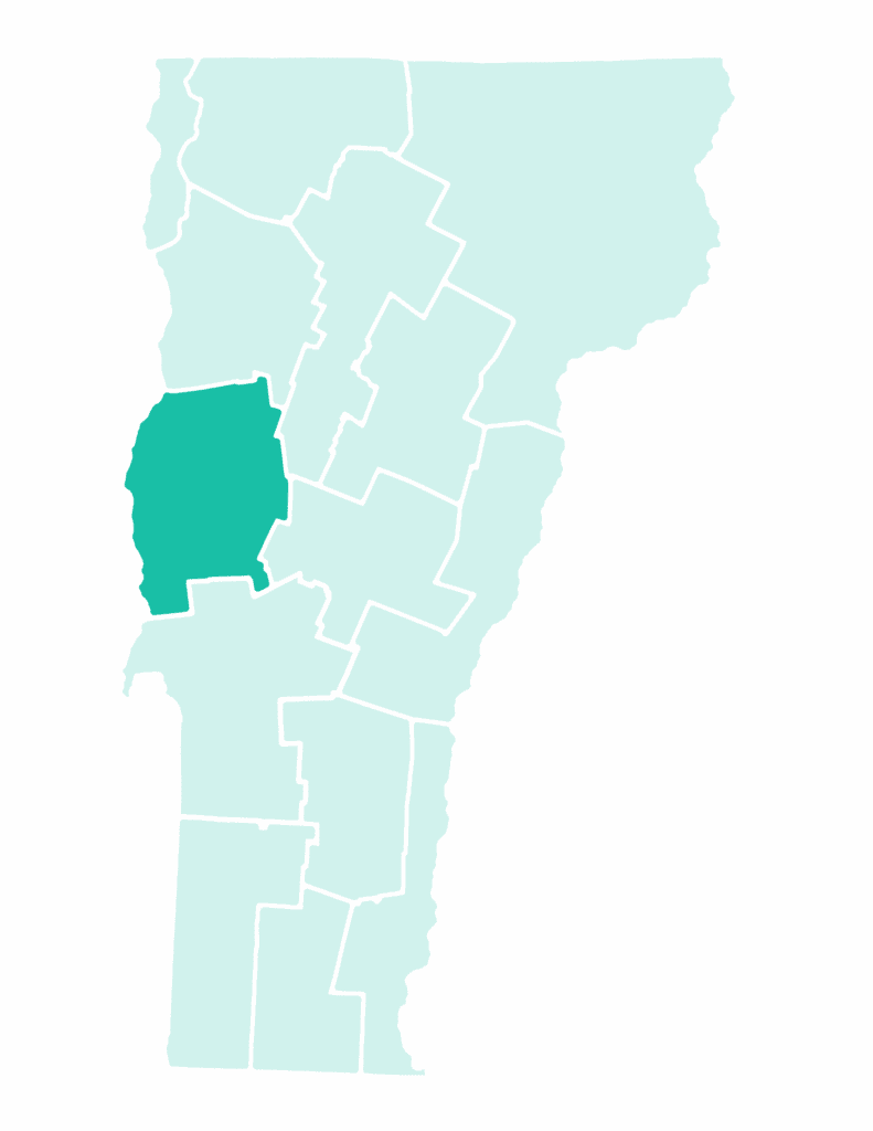 The Champlain Valley Map highlight.