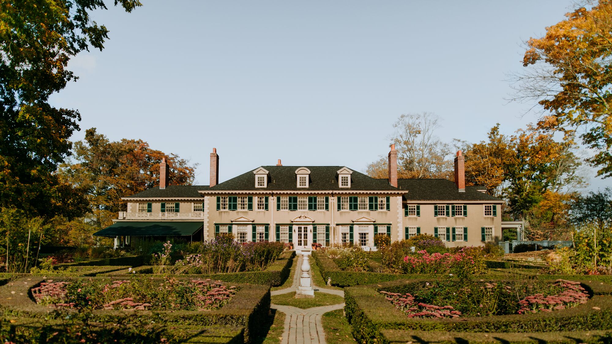 A grand estate in Vermont.