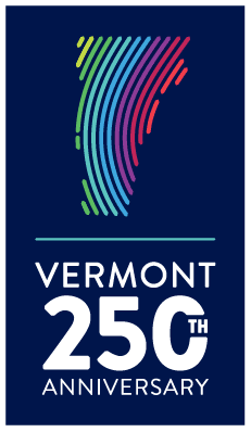 Logo for Vermont 250th Anniversary.